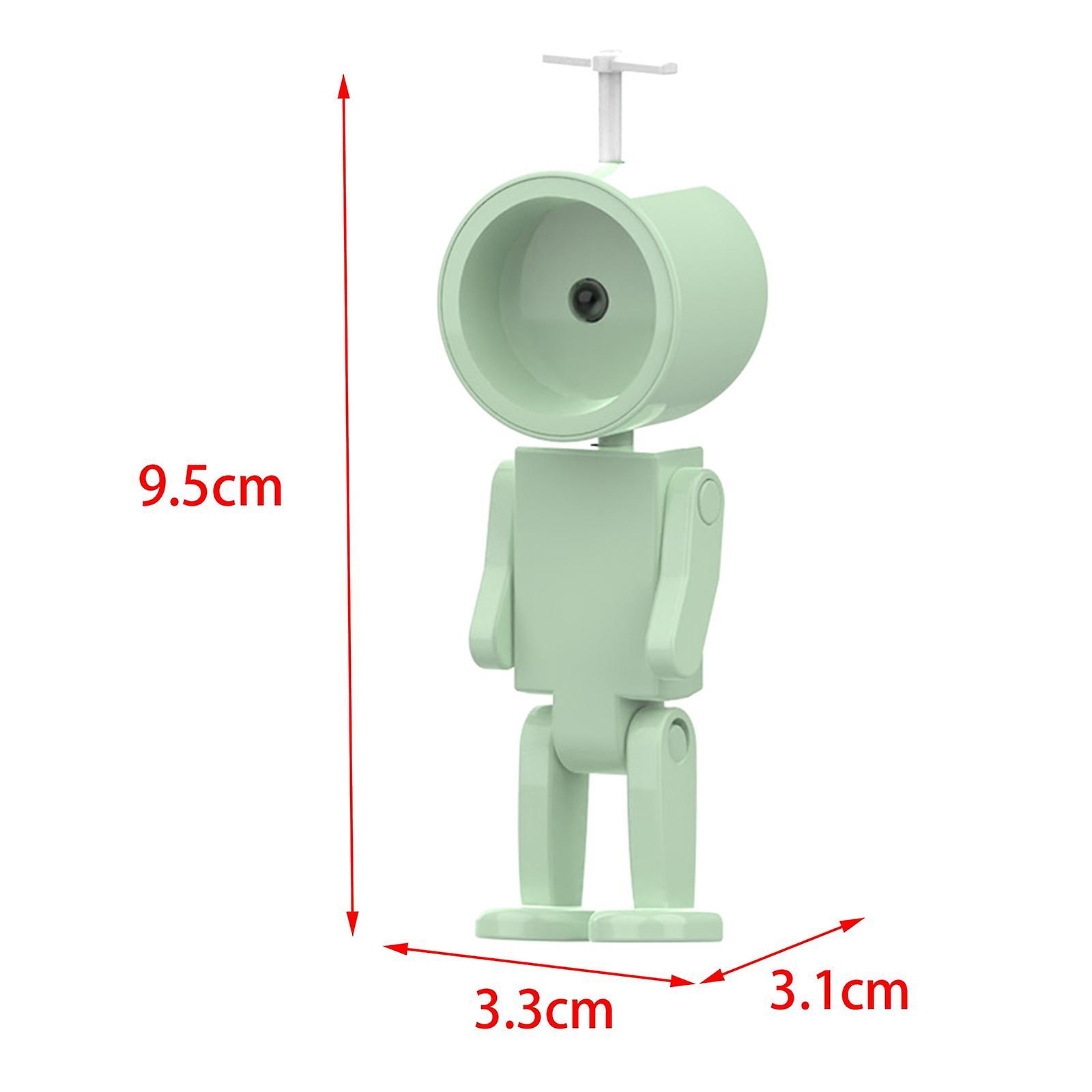 Robot Shape Night Light Table Night Lamp For Living Room Sleeping Home Decor Round Green