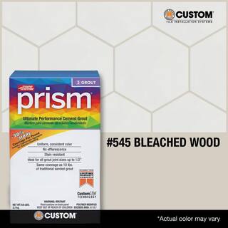 Custom Building Products Prism #545 Bleached Wood 17 lb. Ultimate Performance Grout PG54517T