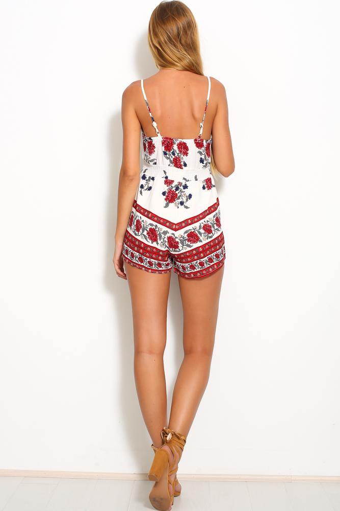 Kissing Booth Romper