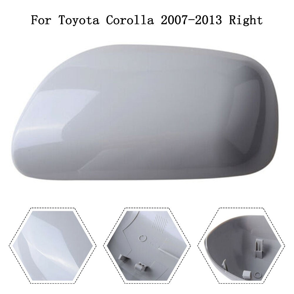 For Toyota Corolla 2007-2013 Right Passenger Side Door Wing Mirror Cover Cap