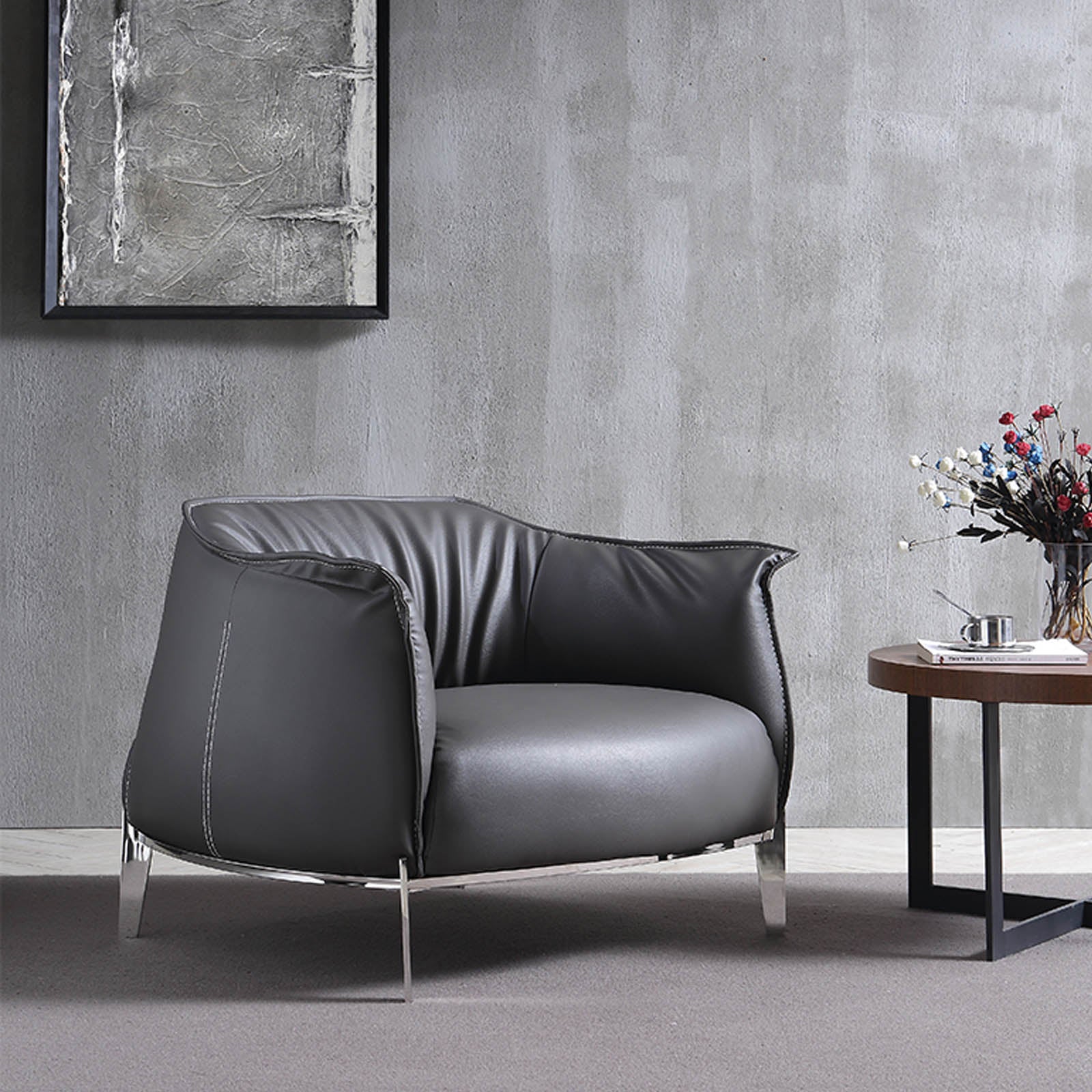 Drancy Armchair Chair Sf017-Gr