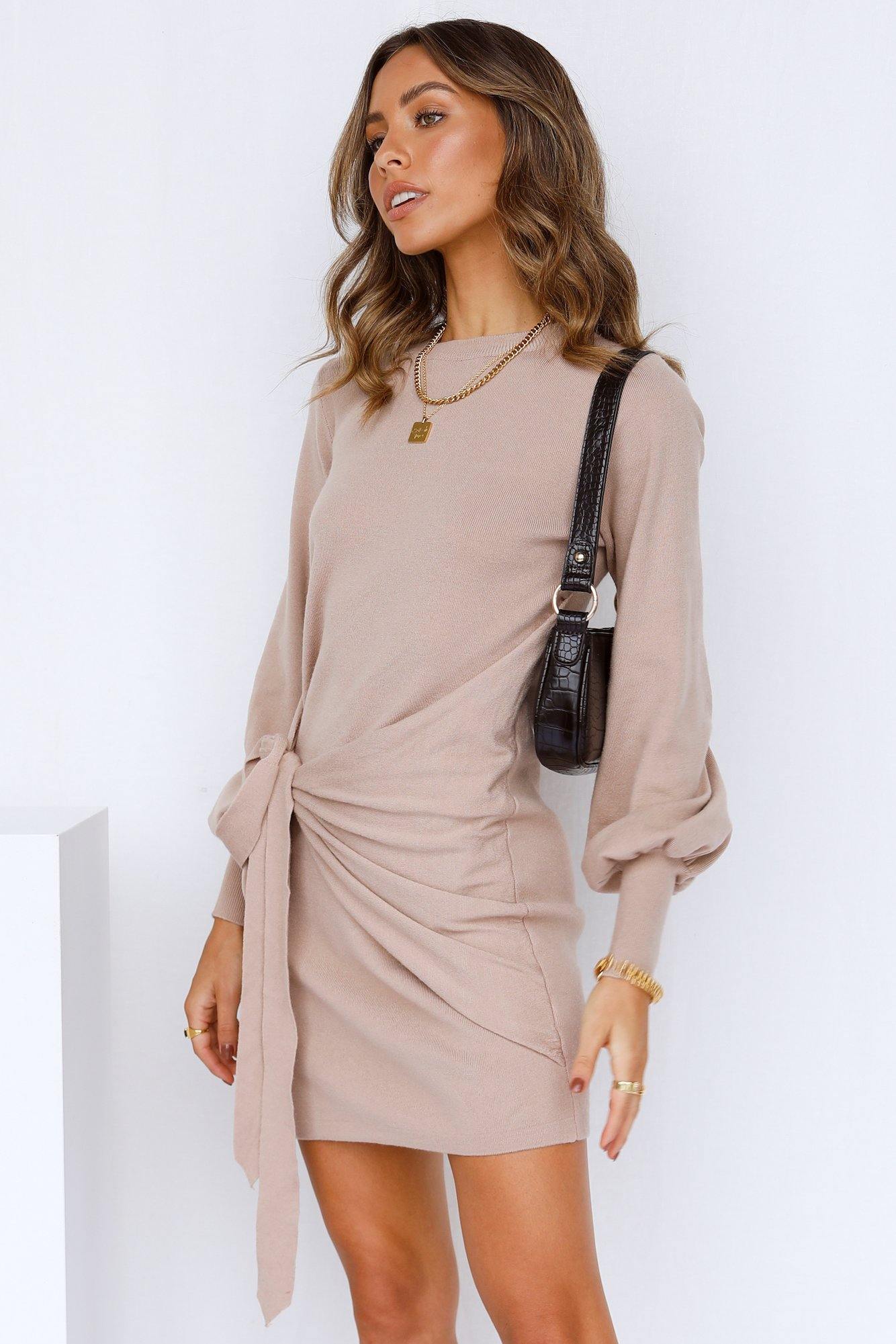 Keep It Chill Dress Brown