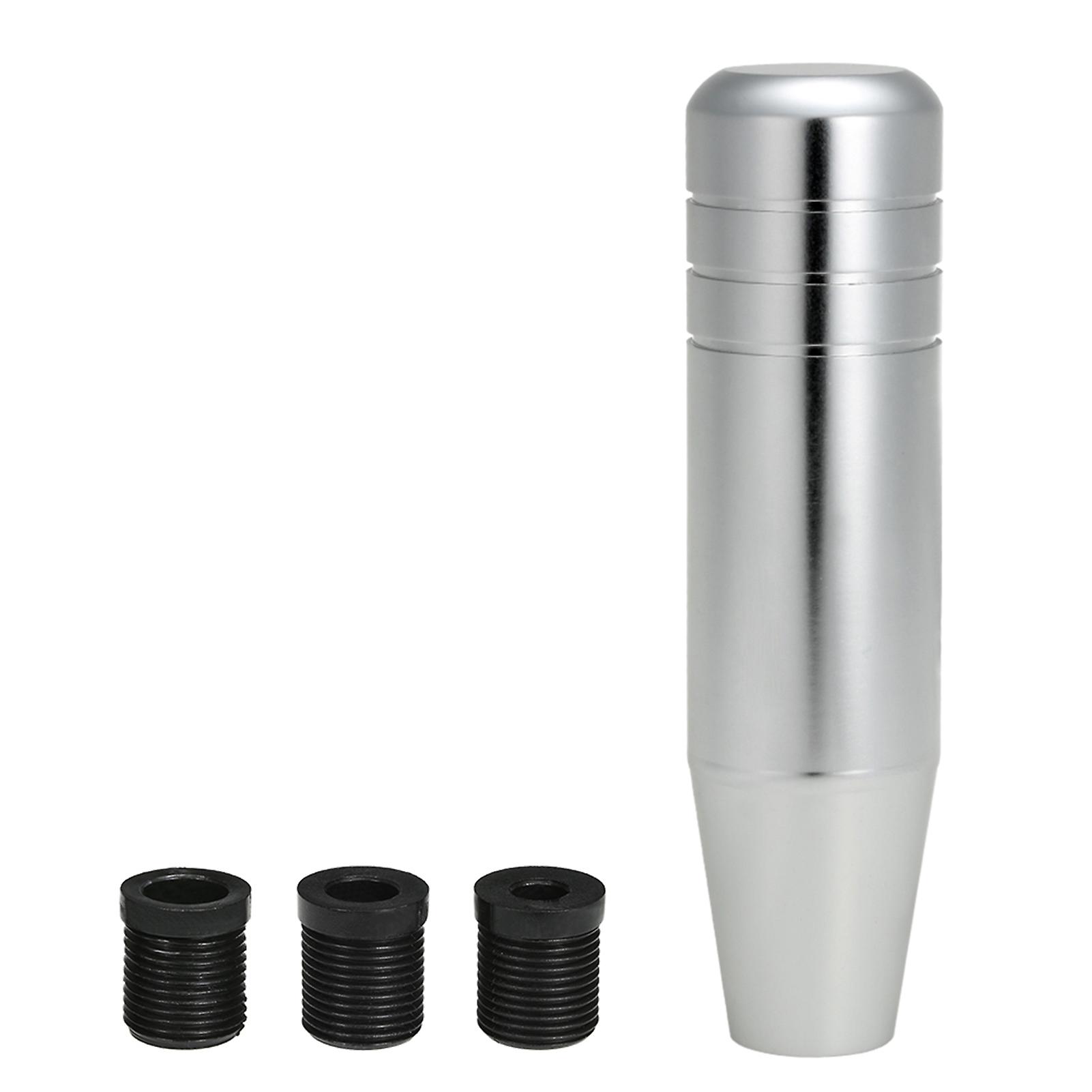 13cm Length  Universal Aluminum Car Truck Racing Gear Shift Knob Stick With 3 Adapter