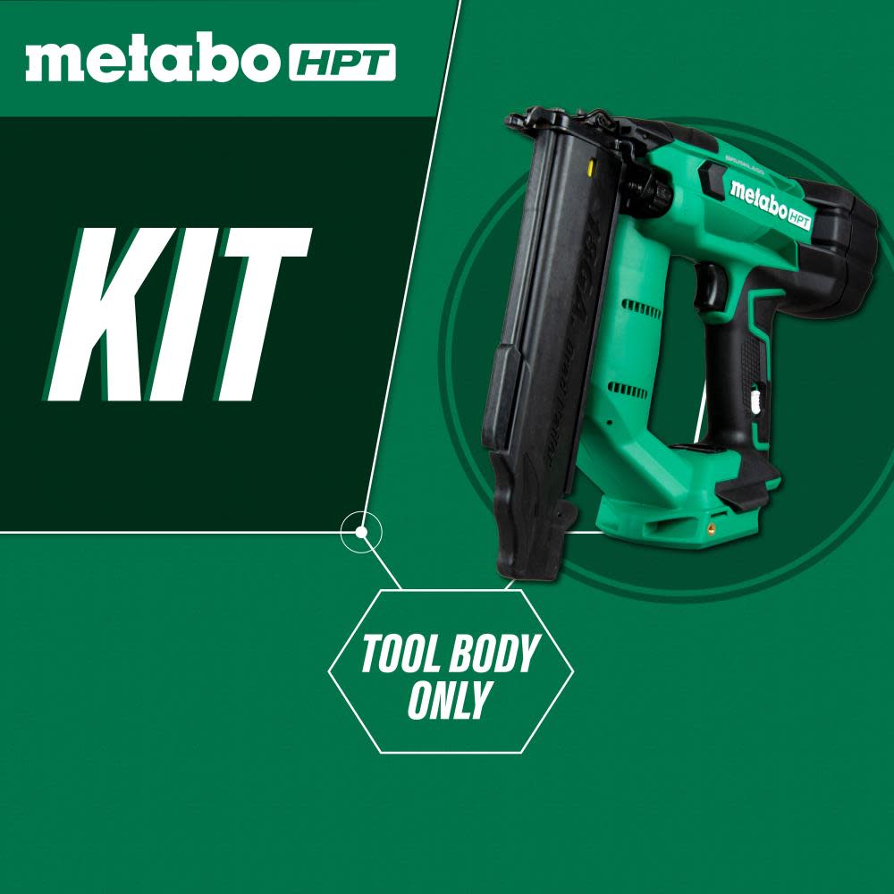 Metabo HPT 18V Compact Brad Nailer Cordless 18 Gauge Bare Tool ;