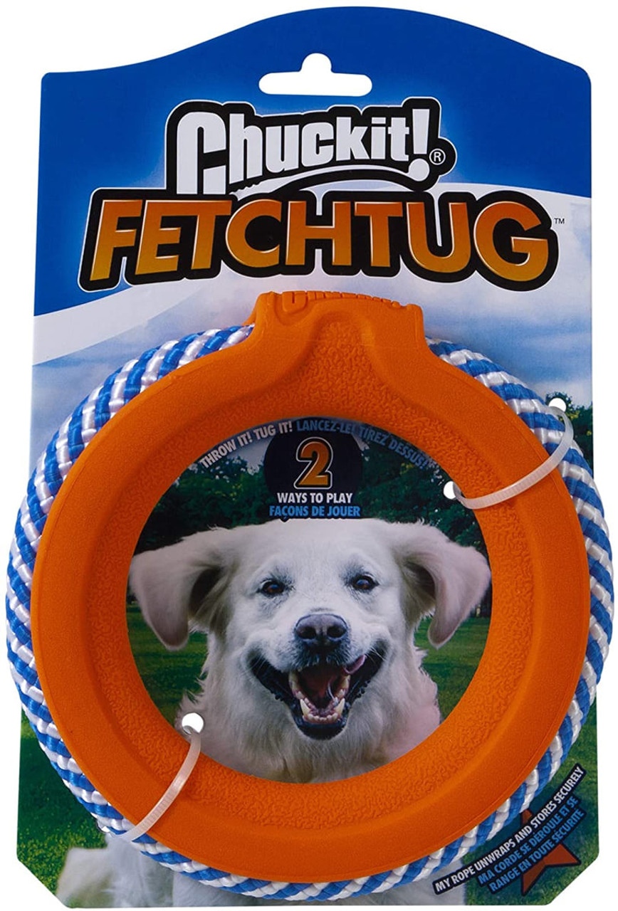 Chuckit! FetchTug 2-in-1 Dog Toy