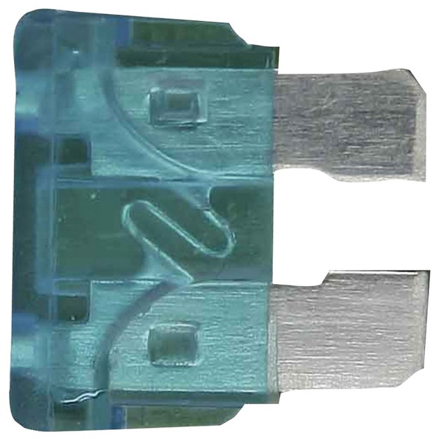 Install Bay 15 amp Atc Fuses 25 Count Blue