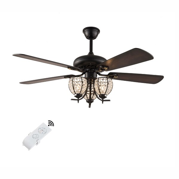 Farmhouse Reversible Fandelier Ceiling Fan with Remote Control Shopping - The Best Deals on Ceiling Fans | 40156177