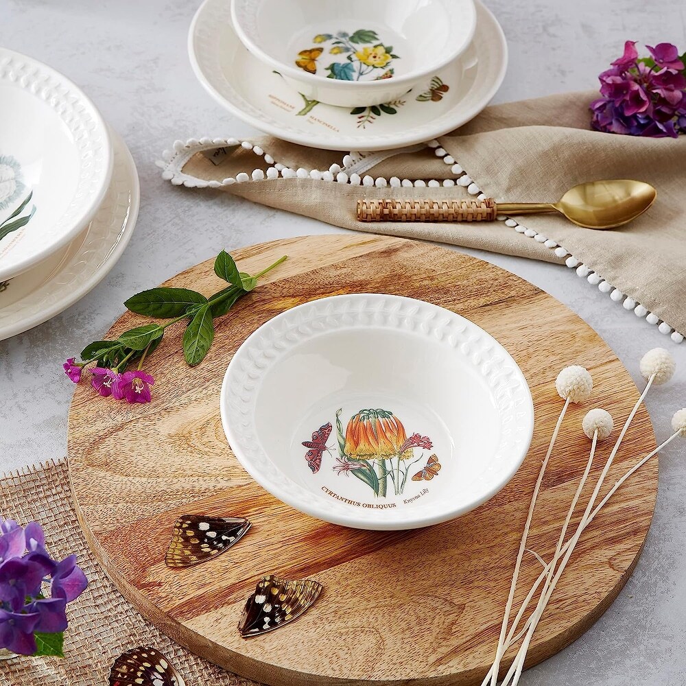 Portmeirion Botanic Garden Harmony Papilio Cereal Bowls Set of 4