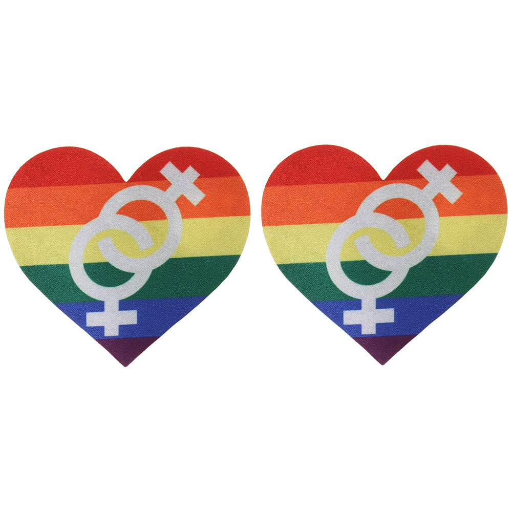 Pride and Hearts Venus Nipple Pasties