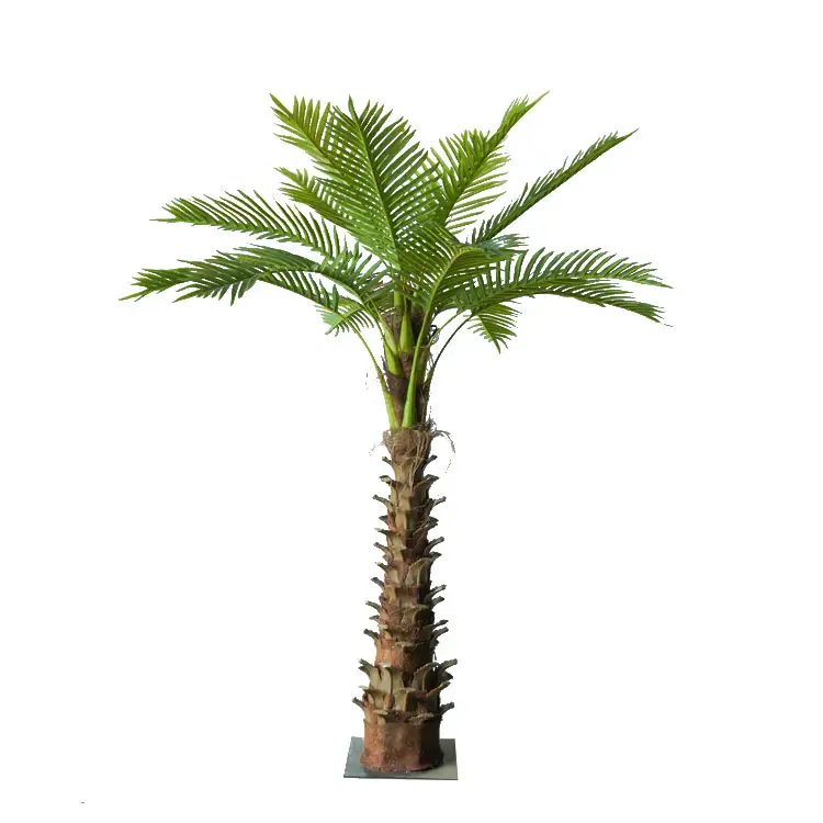 Outside Garden Decorations Supplies 2M Green Artificial Palm Tree