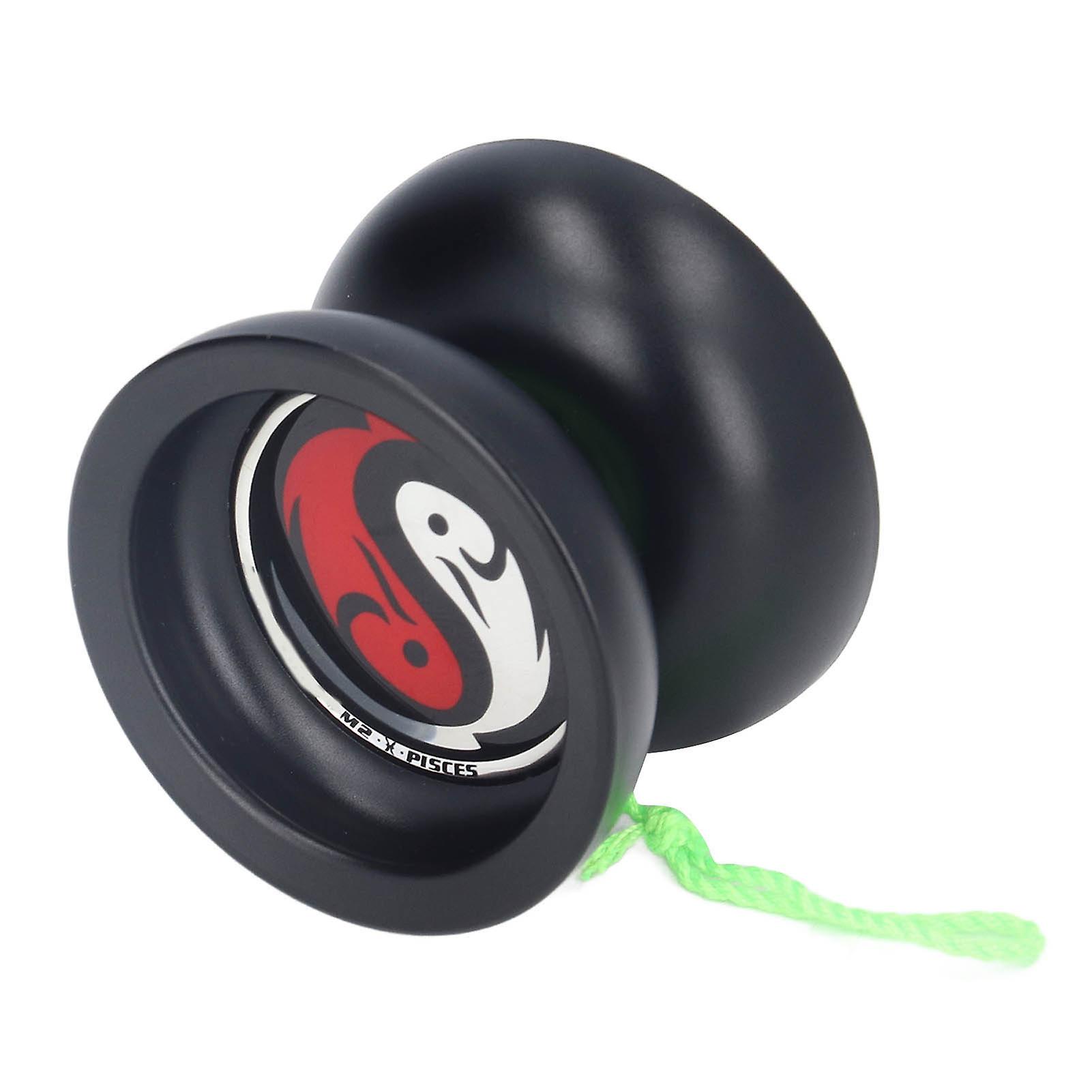 Children Alloy Yoyo Adult Player Funny Yoyo Toy with Glove Replacement Bearing for Competition Game