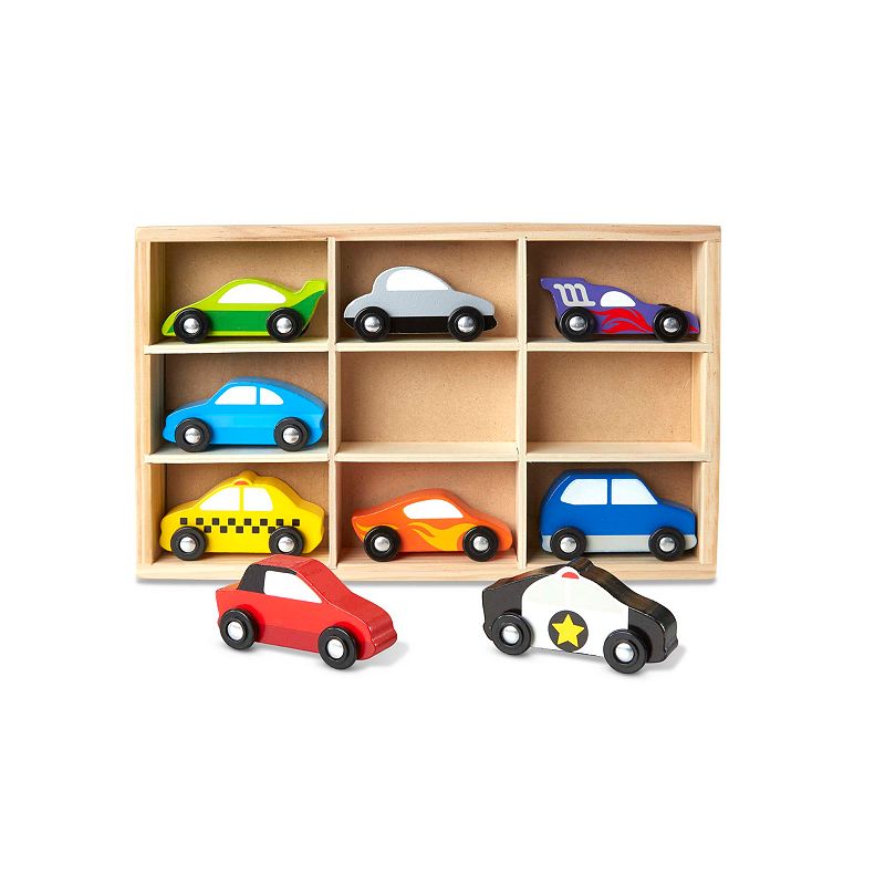 Melissa and Doug Wooden Cars Set