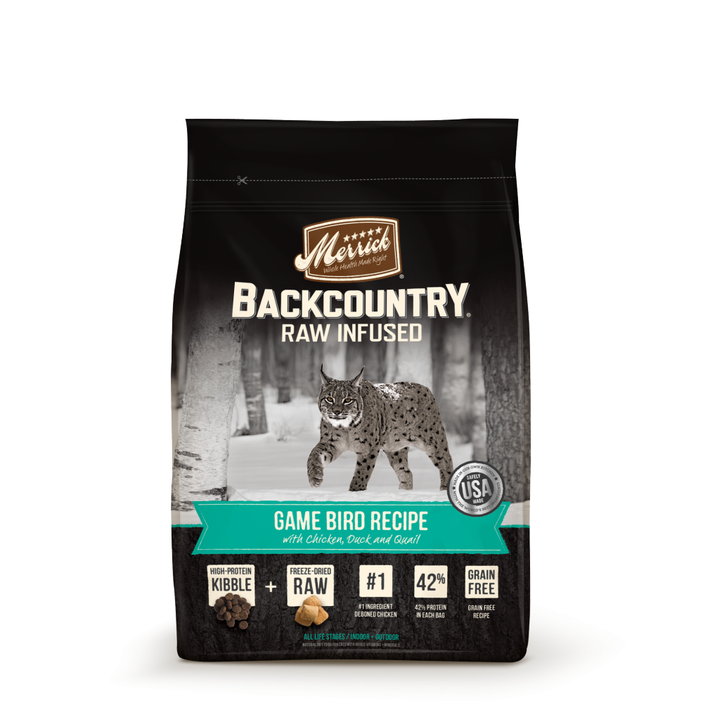 Merrick Backcountry Grain Free Game Bird Recipe Dry Cat Food