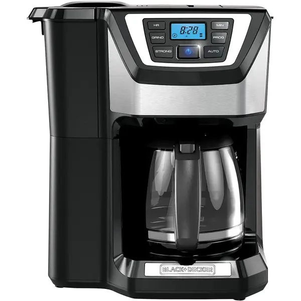 Black + Decker 12-Cup Mill and Brew Coffeemaker