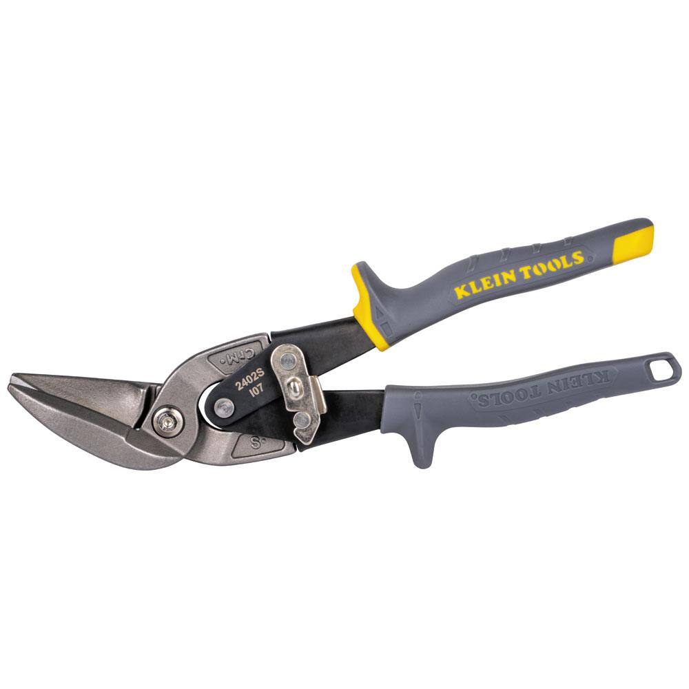 Klein Tools Offset Straight-Cutting Aviation Snips 2402S