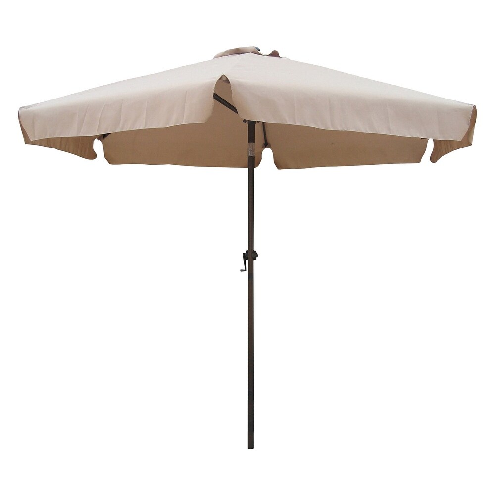 International Caravan St. Kitts 8 ft. Patio Umbrella with Flaps