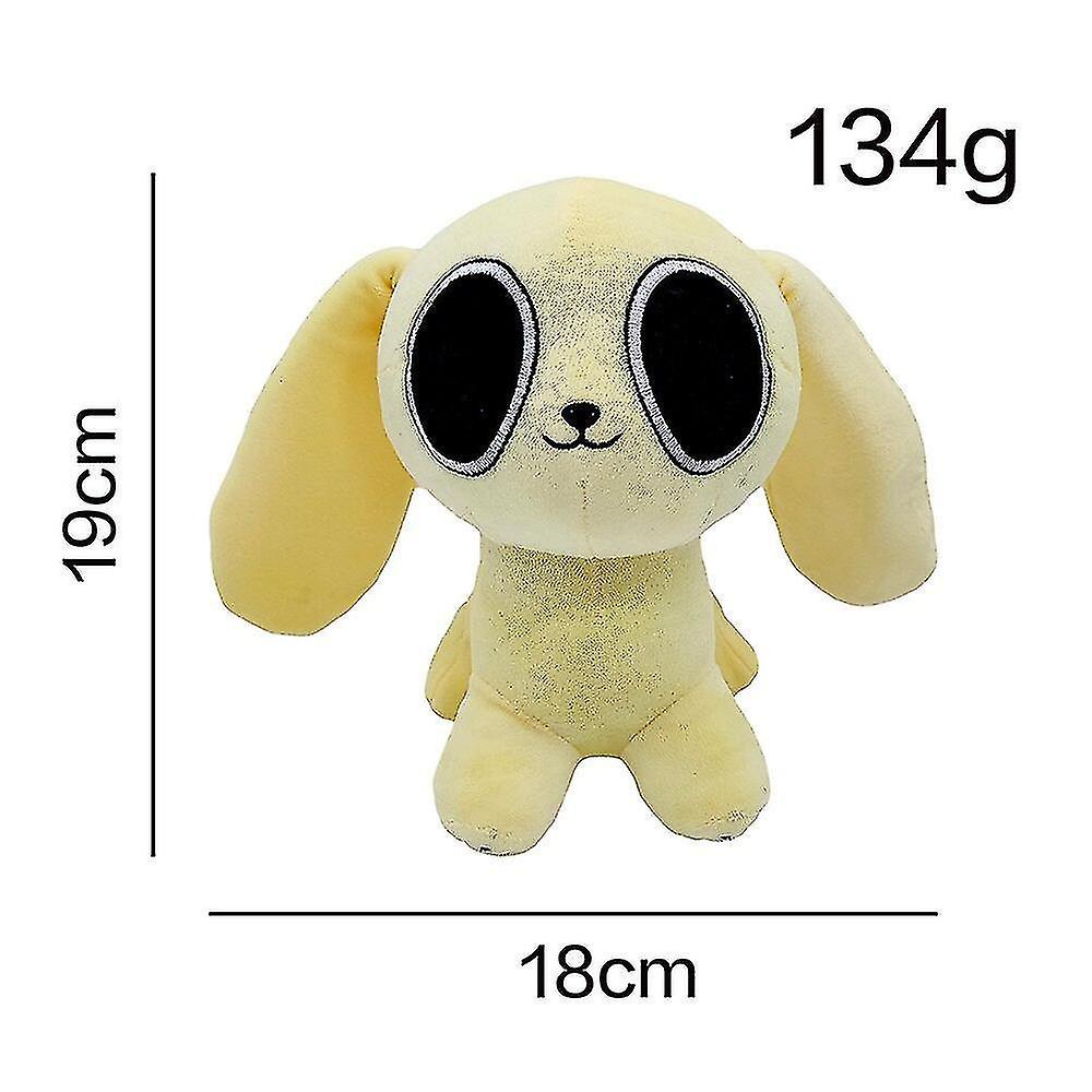 Cute Chikn Nuggit Plush Toys Cartoon Yellow Dog Plush Dolls Soft Stuffed Animals Puppy Dog Funny Toy