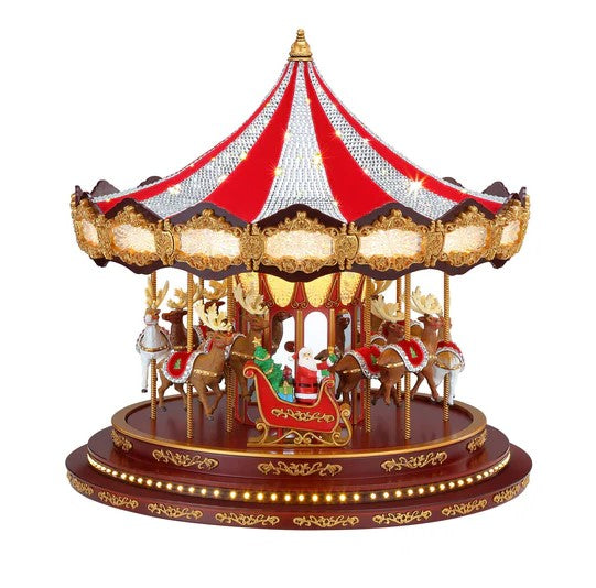 17 Deluxe Crystal Carousel