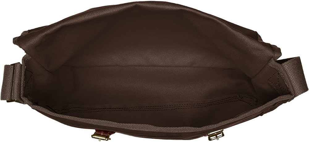 12 Liters Capacity Brown Standard Book Bag ;