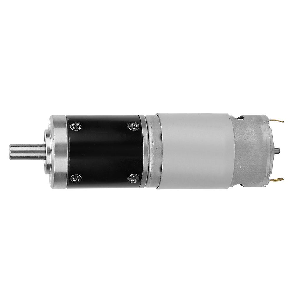 Cm28-395 Dc 24v Planetary Geared Motor Electric Reduction Gear Motor With Ball Bearing