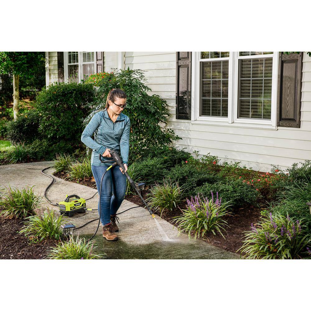 RYOBI RY141802-SC 1800 PSI 1.2 GPM Cold Water Electric Pressure Washer with Surface Cleaner