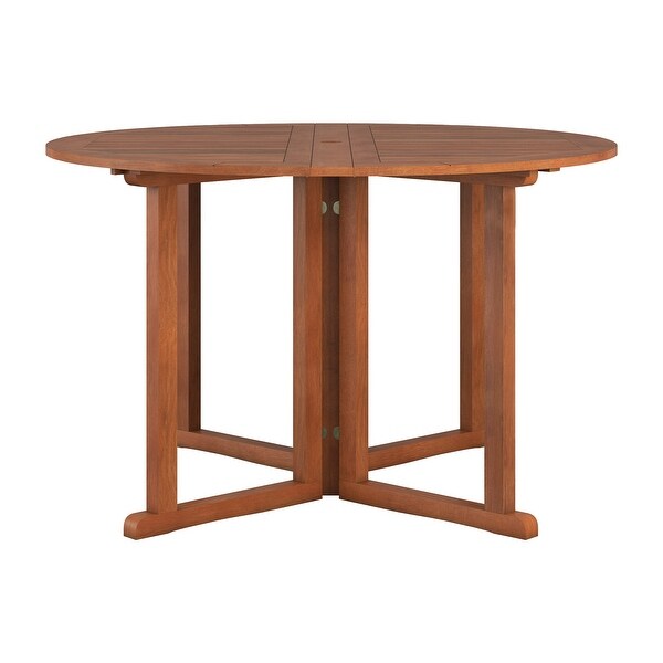 Miramar Outdoor Wood Folding Dining Table