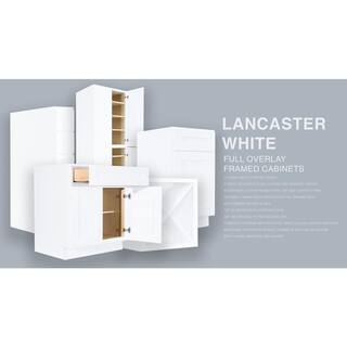 LIFEART CABINETRY Lancaster 0.75 in. x 6 in. x 42 in. Cabinet Filler in Shaker White LW-WF642