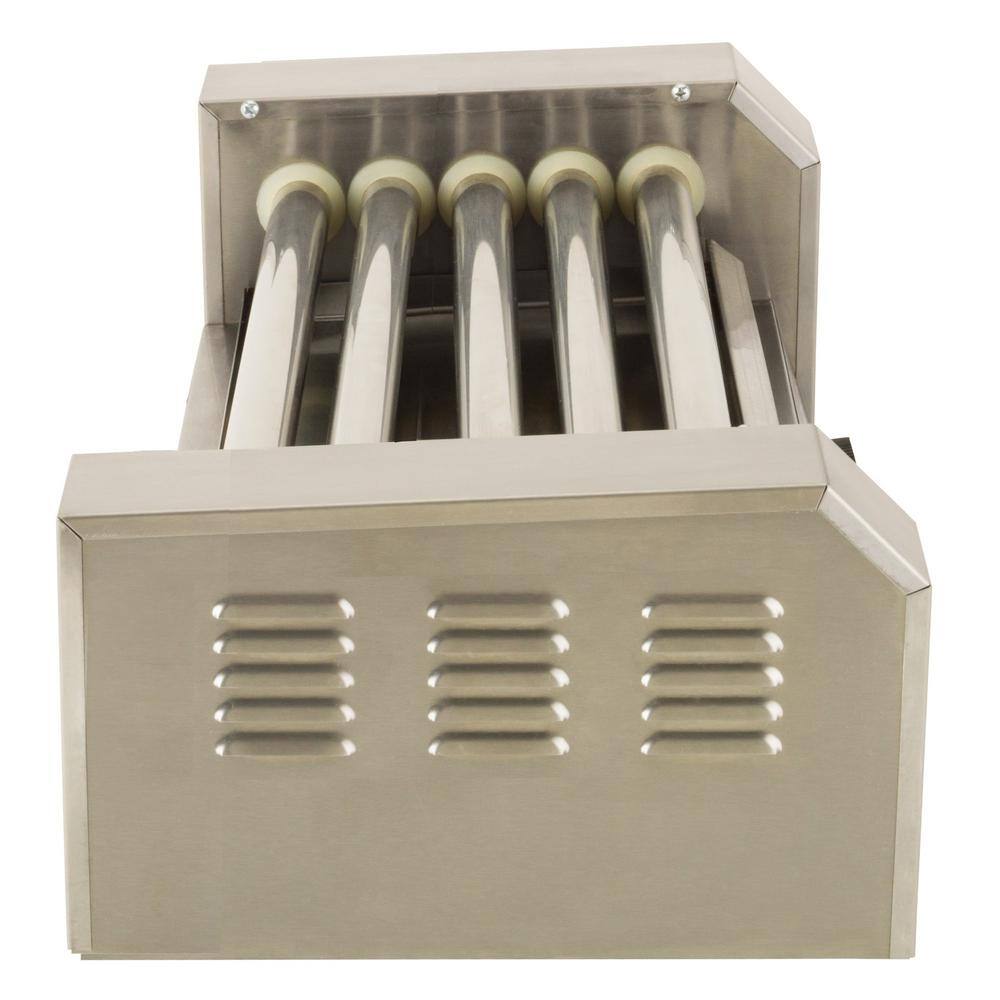 Funtime 180 sq. in. Stainless Steel Hot Dog Roller Grill RDB12SS