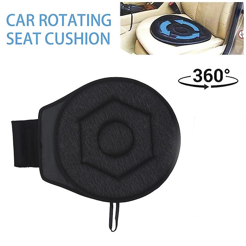 Car Seat Cushion 360 Rotating Car Seat Pad Anti-slip Universal Mobility Aid Chair Seat Breathable Pad For Vehicle Auto Car Seat