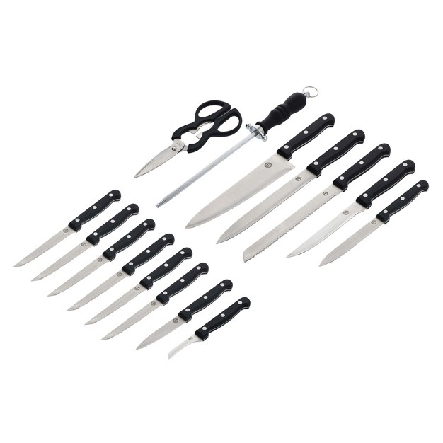 Masterchef 15 piece Knife Set Plus Knife Block