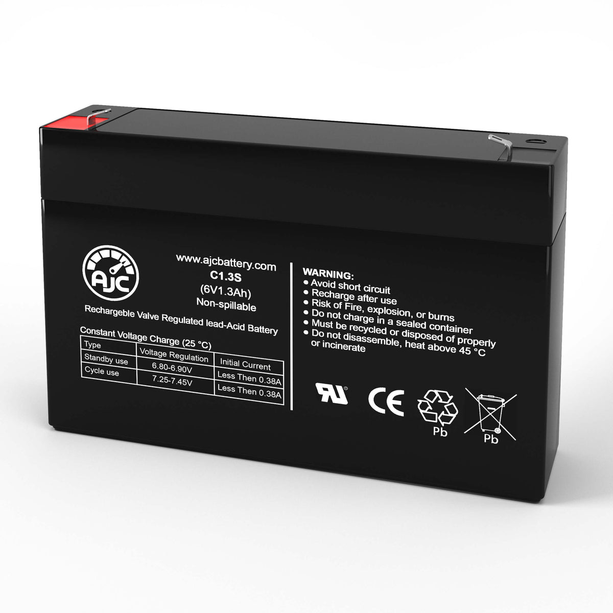 BampB BP126 6V 13Ah UPS Replacement Battery BatteryClerkcom UPS