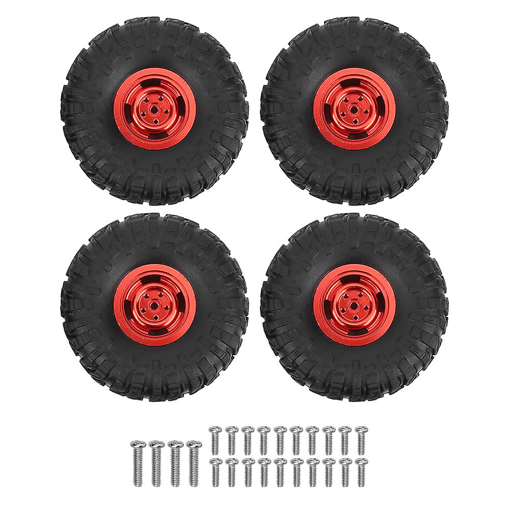 Rubber Tire Tyre Replacement For Mn90 91 99 99s 1/12 Rc Car Crawler Upgrade Part Accessoryred