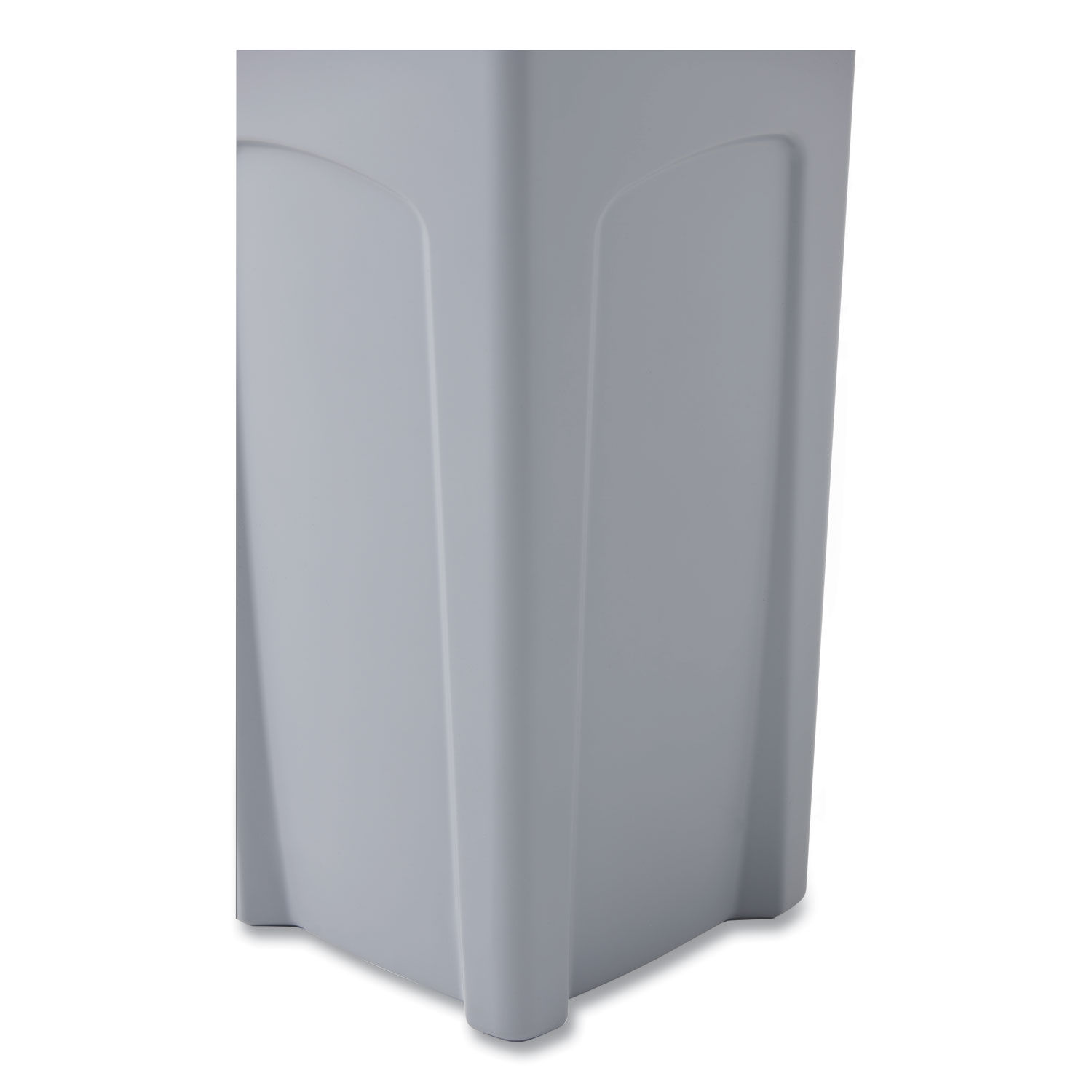 Untouchable Square Waste Receptacle by Rubbermaidandreg; Commercial RCP356988GY