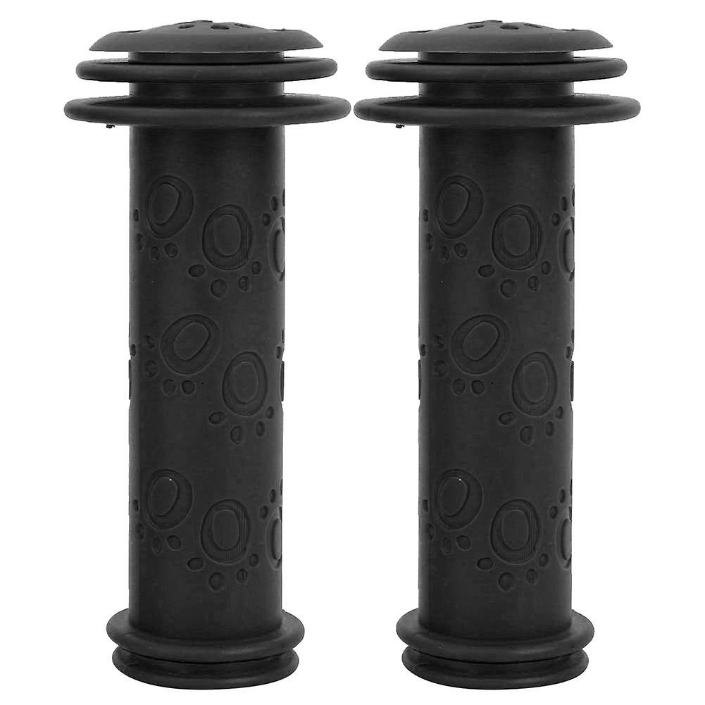 Children's Kids Bike Scooter Handle Bar Anti Slip Grips Bicycle Handlebar Grips(black)