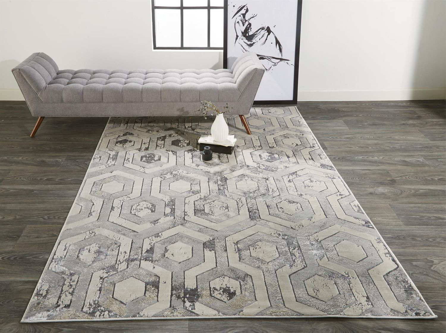 Orin Ivory Rug by BD Fine