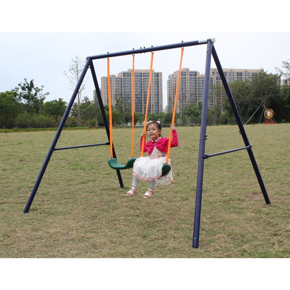 Two Station Swing Set for Children W1408107775