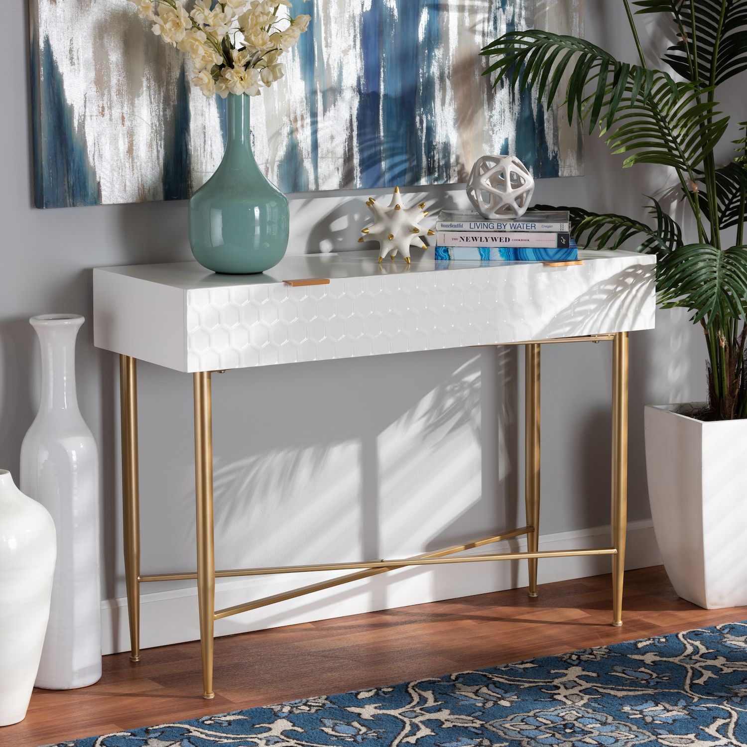 Baxton Studio Galia Console Table