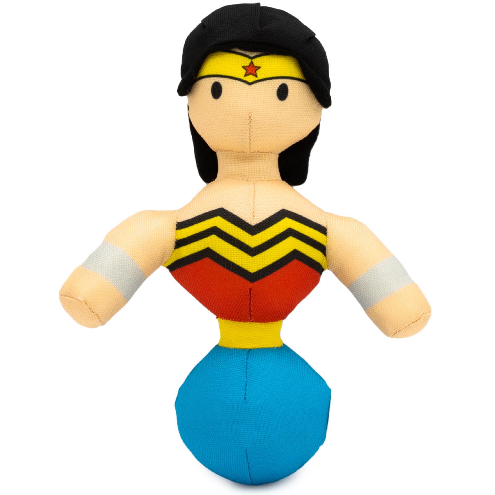 Buckle-Down DC Comics Wonder Woman Ball Body Dog Toy， Small