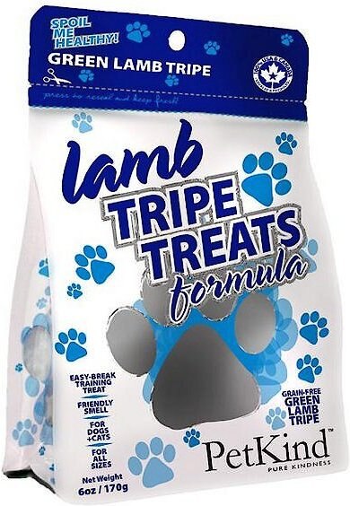 PetKind Green Lamb Tripe Formula Grain-Free Dog and Cat Treats