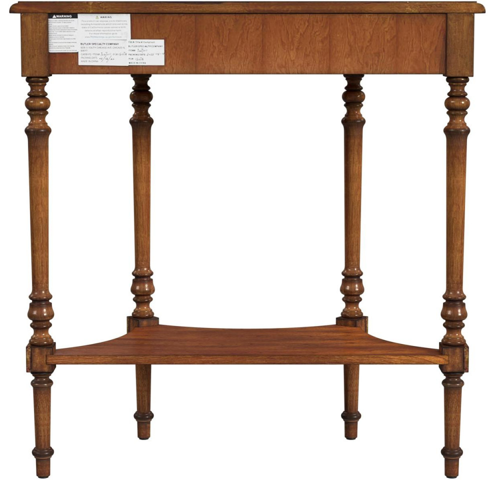 Danelle Console Table  Antique Cherry   Traditional   Console Tables   by Lighting New York  Houzz