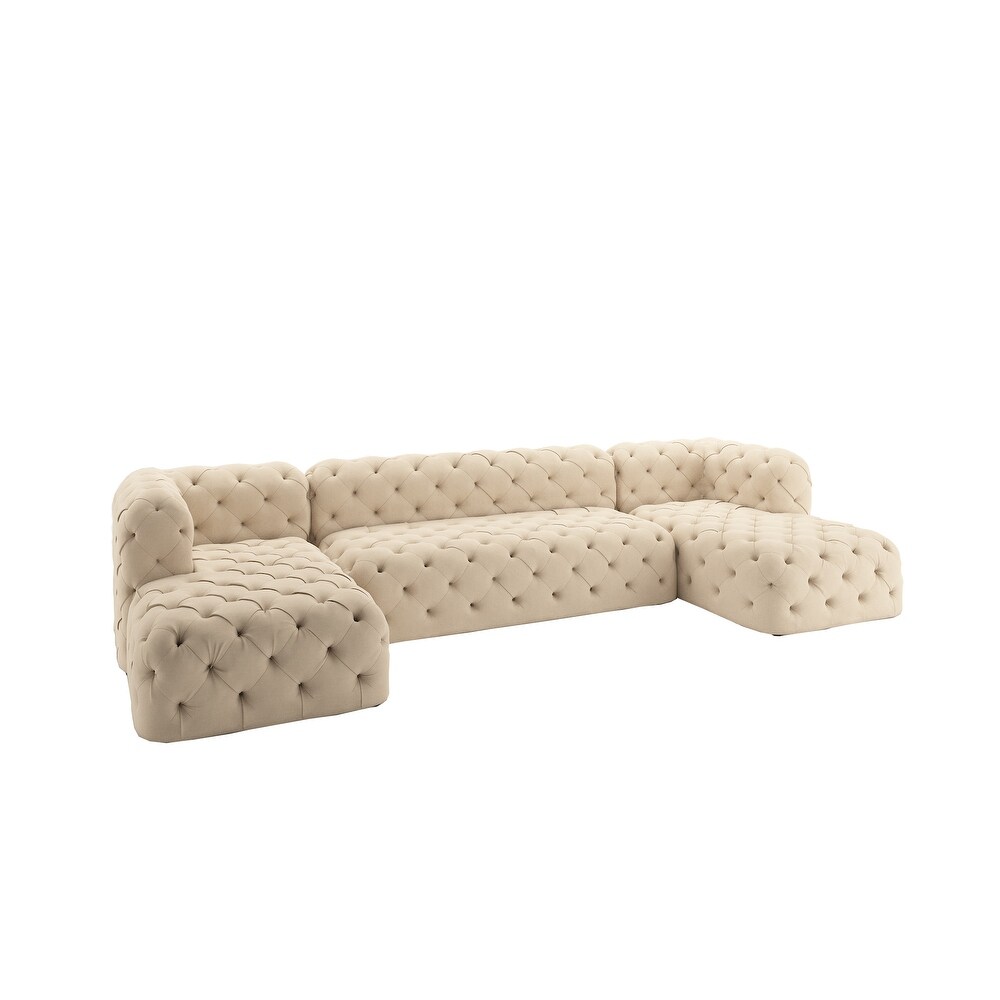 Knightsbridge II Chesterfield U shape Sectional by iNSPIRE Q Artisan