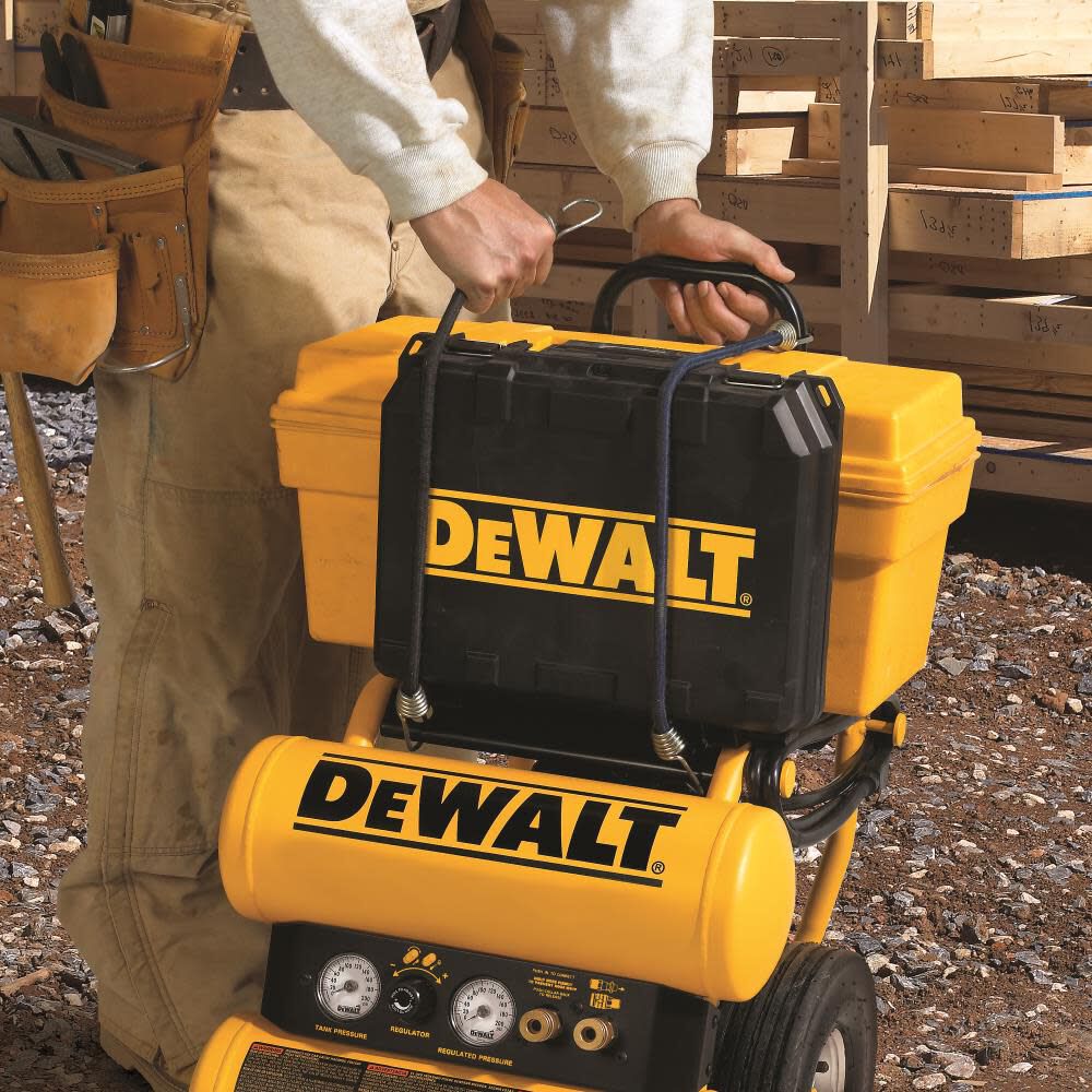 DEWALT Heavy-Duty 1.1 HP 4 Gallon Electric Air Compressor (D55154) D55154 from DEWALT