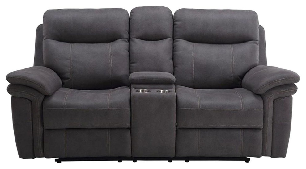 Parker Living Mason Power Console Loveseat   Transitional   Loveseats   by Unlimited Furniture Group  Houzz