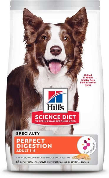 Hill's Science Diet Adult Perfect Digestion Salmon Dry Dog Food