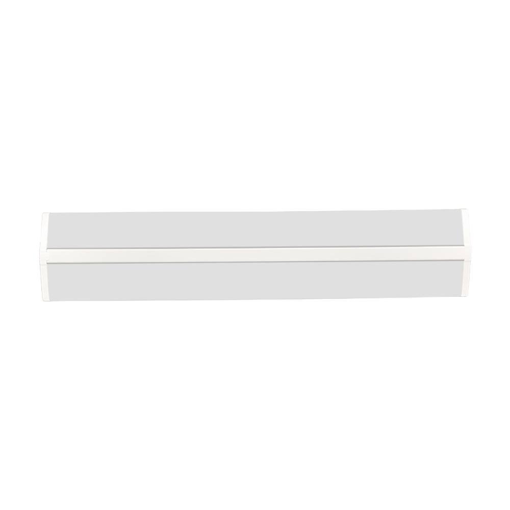 Commercial Electric 4 ft. 7500 Lumens LED Wraparound Light Garage Light Shop Light Office 120-277v 4000K Bright White 0 to 10 Volt Dimmable 568031410