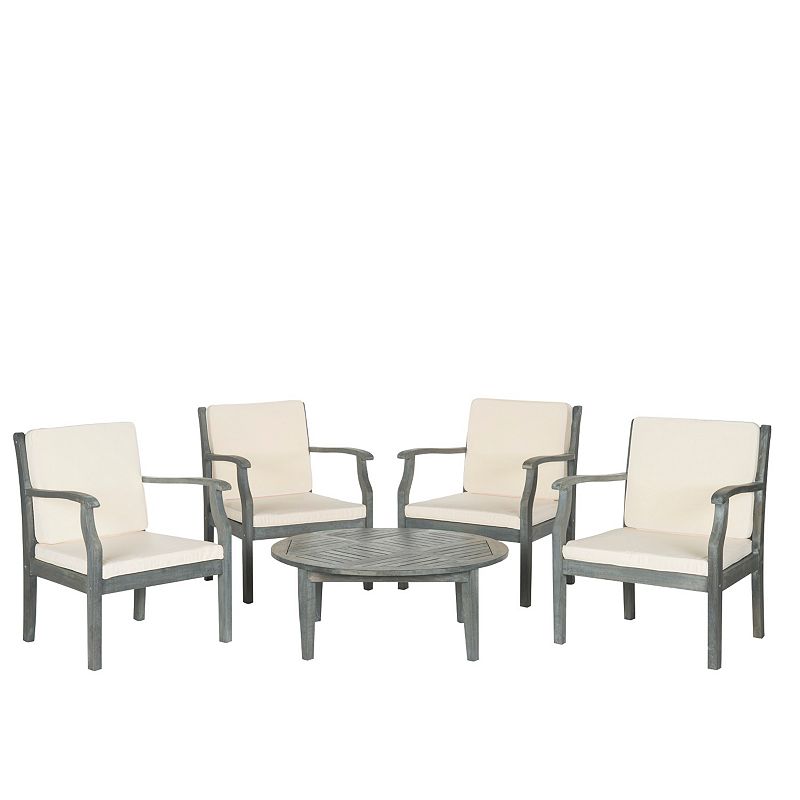 Safavieh Colfax 5-piece Coffee Table Outdoor Set