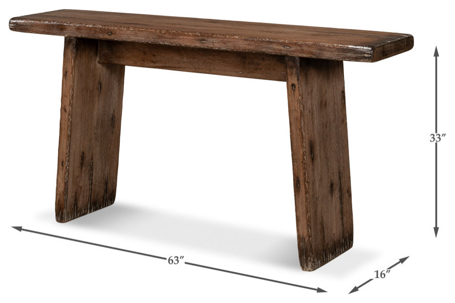 Farm House Hall Table   Farmhouse   Side Tables And End Tables   by Sideboards and Things  Houzz