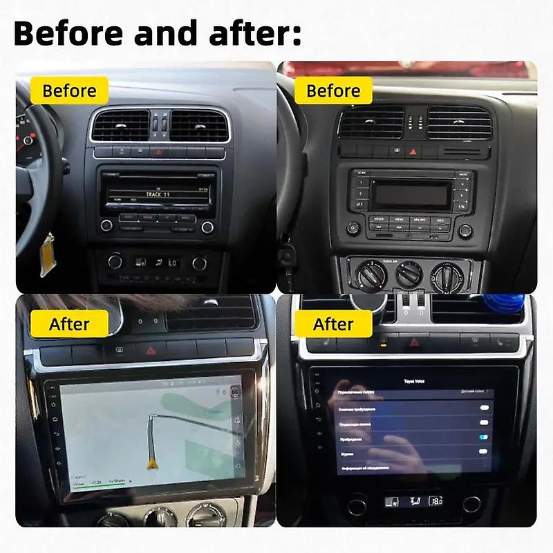 2 Din Carplay Stereo for Polo 5 Sedan 2008-2020 Car Radio Android Multimedia Player Autoradio GPS