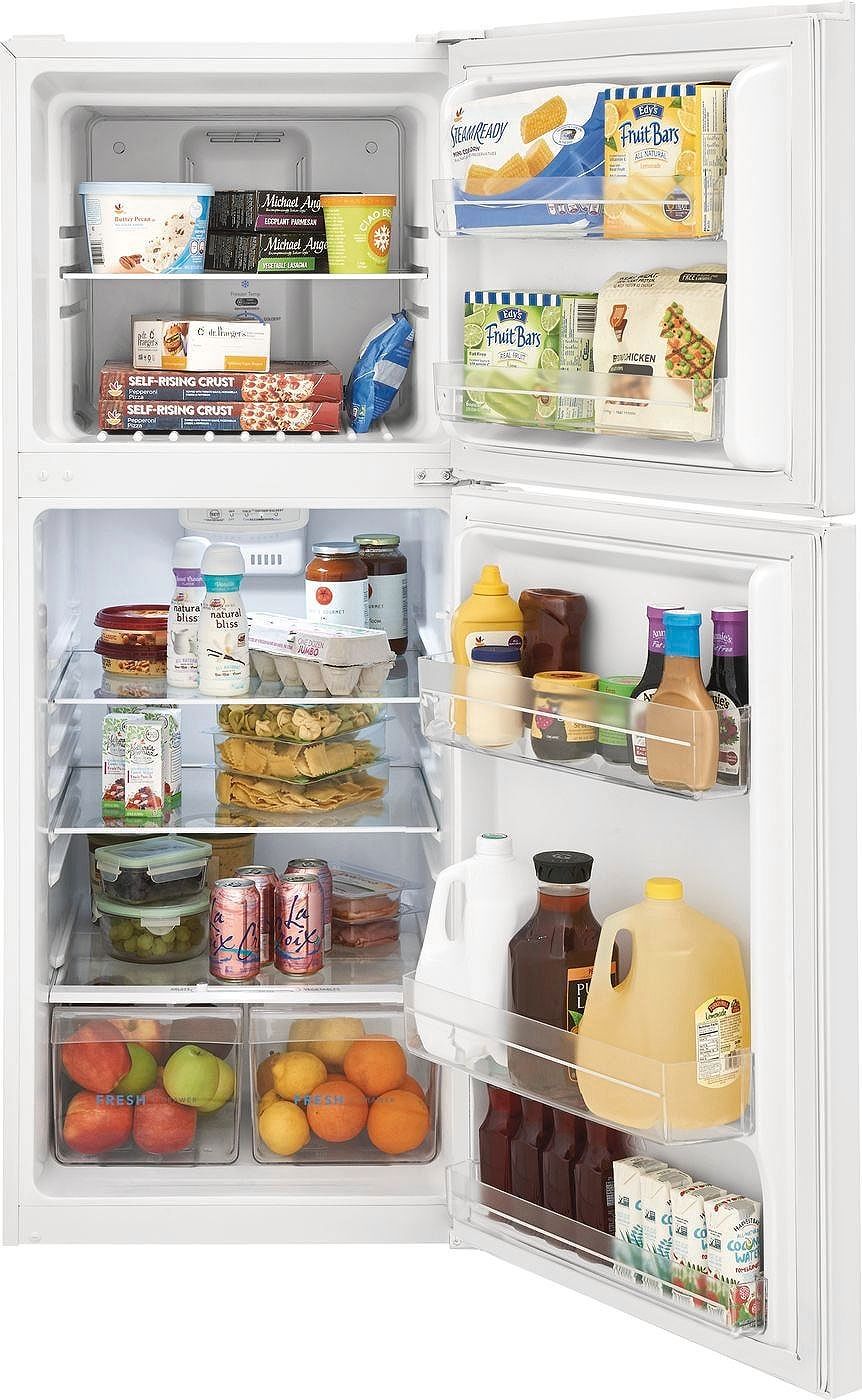 Frigidaire ADA 11.6 Cu. Ft. White Top Freezer Apartment-Size Refrigerator