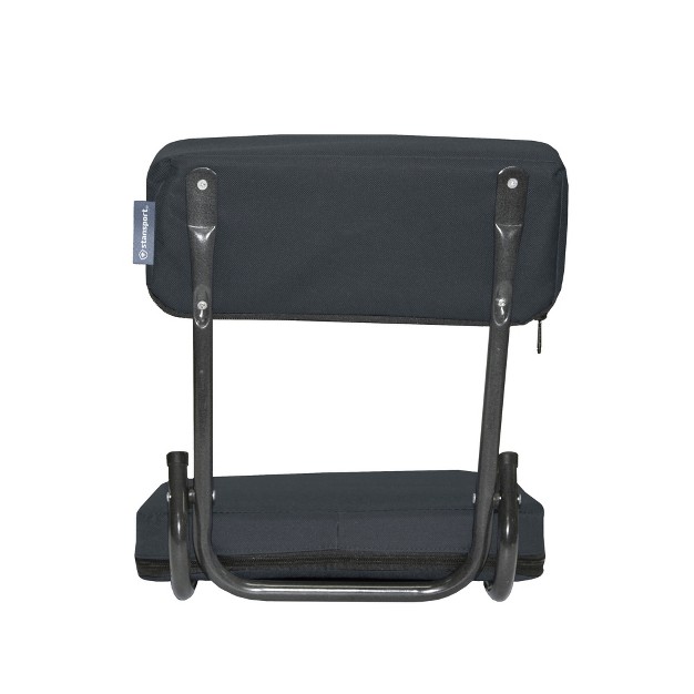 Stansport Steel Frame Foldable Coliseum Seat Black